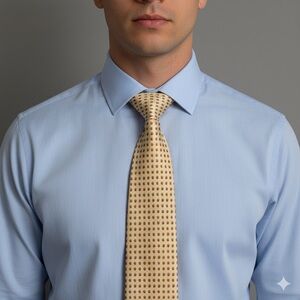 Salvatore Ferragamo Peach Floral Silk Tie - Italy 🇮🇹